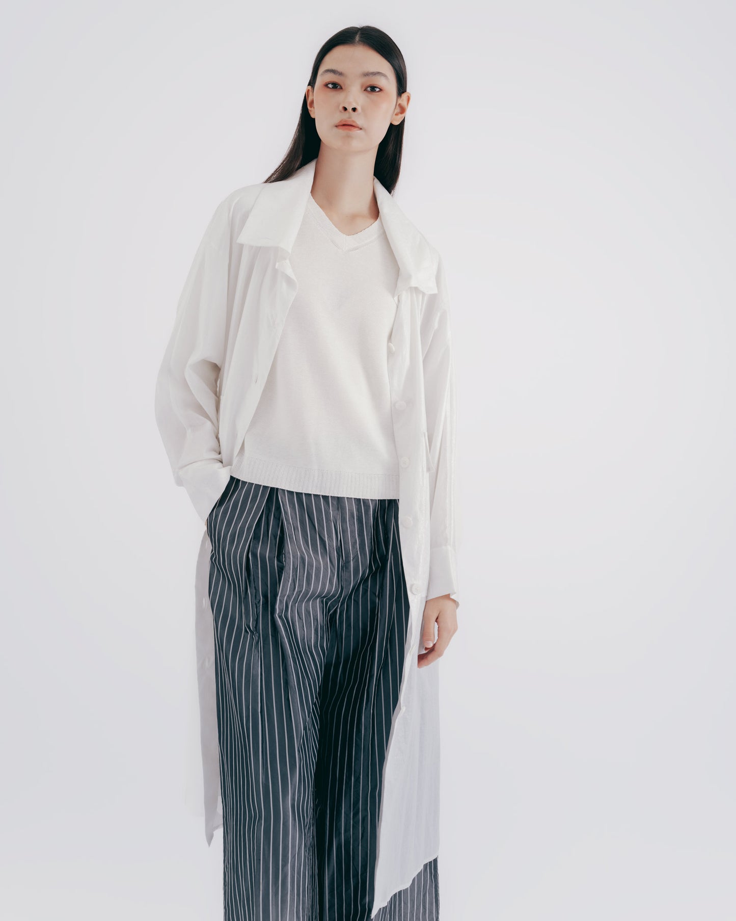 Silver Onion Thin Sunscreen Long Cardigan