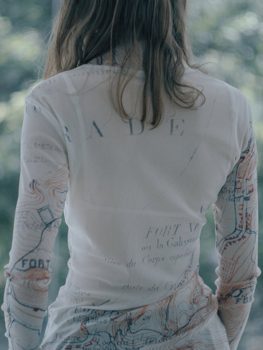 FORMOSA 港灣手繪 Tattoo刺青衣(白色)