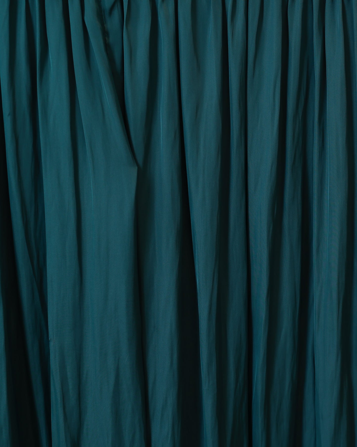 霧光緞面鬆緊寬褲(綠色)