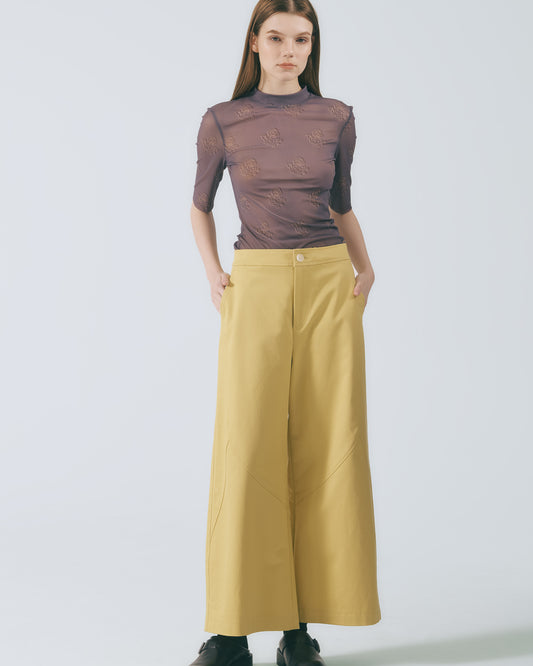 手繪圖稿刺青衣 (灰金花)