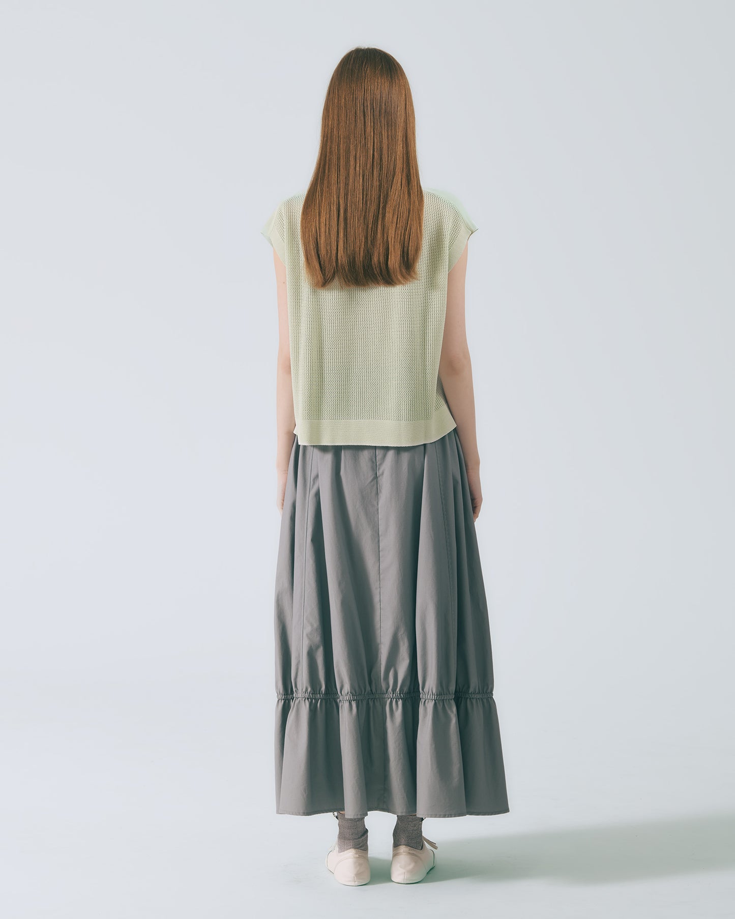 POLO領蓋袖針織上衣 (三色)