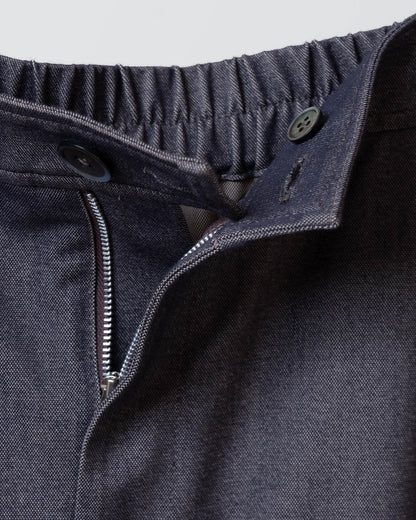 黑咖牛仔拼接魚尾長裙