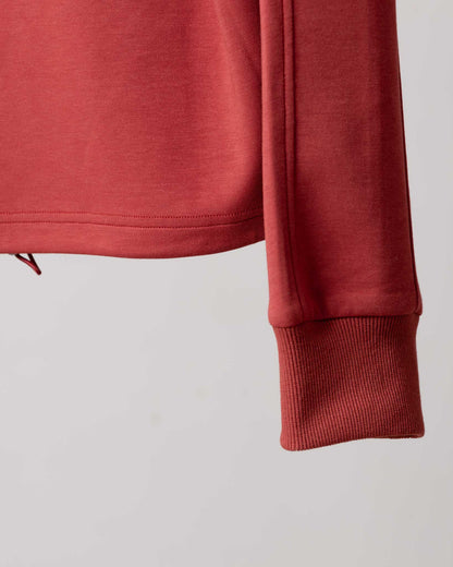 結構剪裁立領上衣(磚紅)