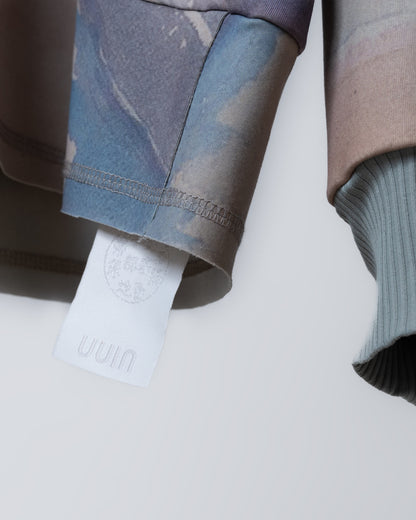 港口印花長袖上衣