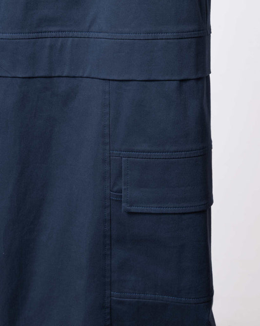 Layered three-dimensional work pants 