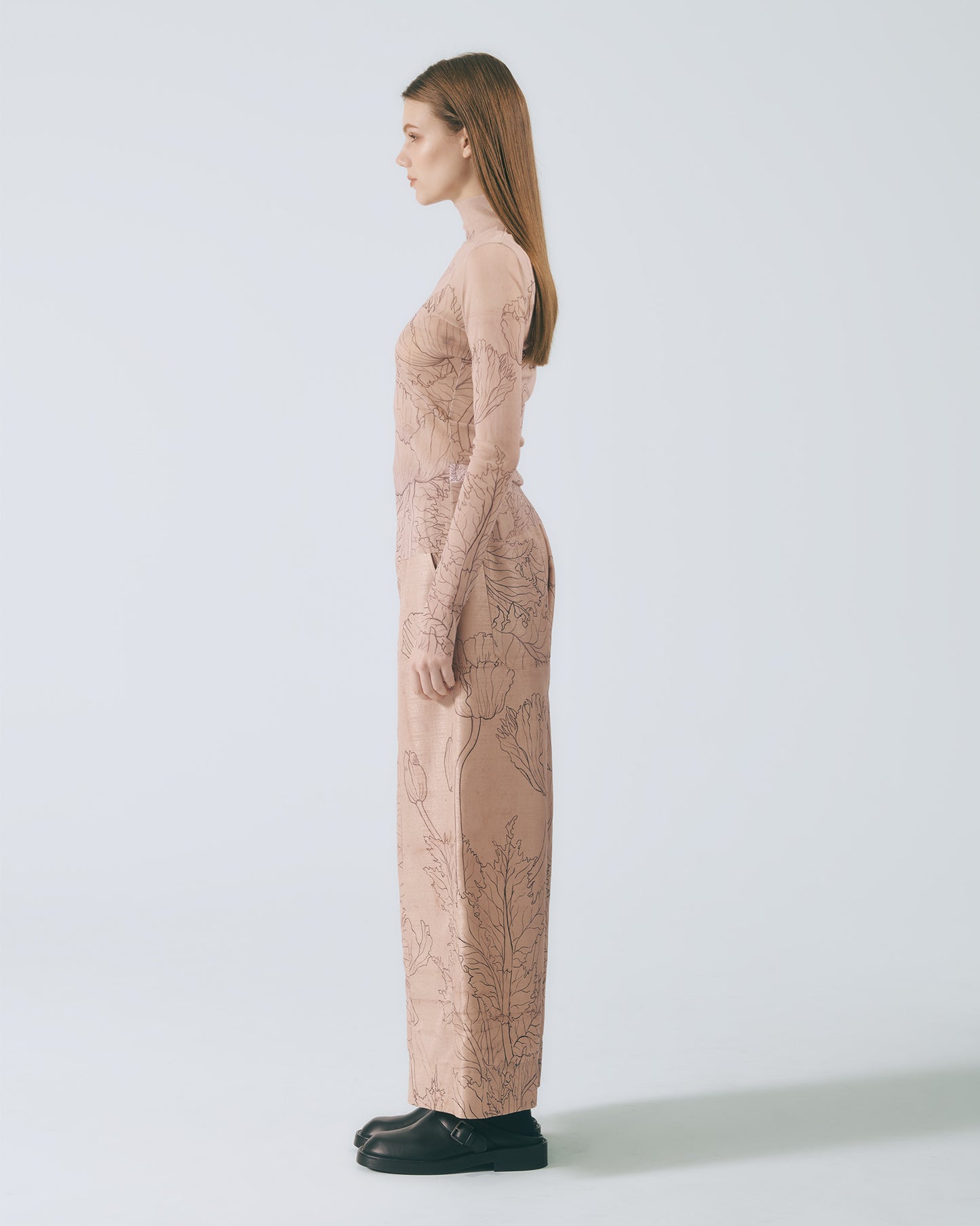 手繪圖稿刺青衣(罌粟花)