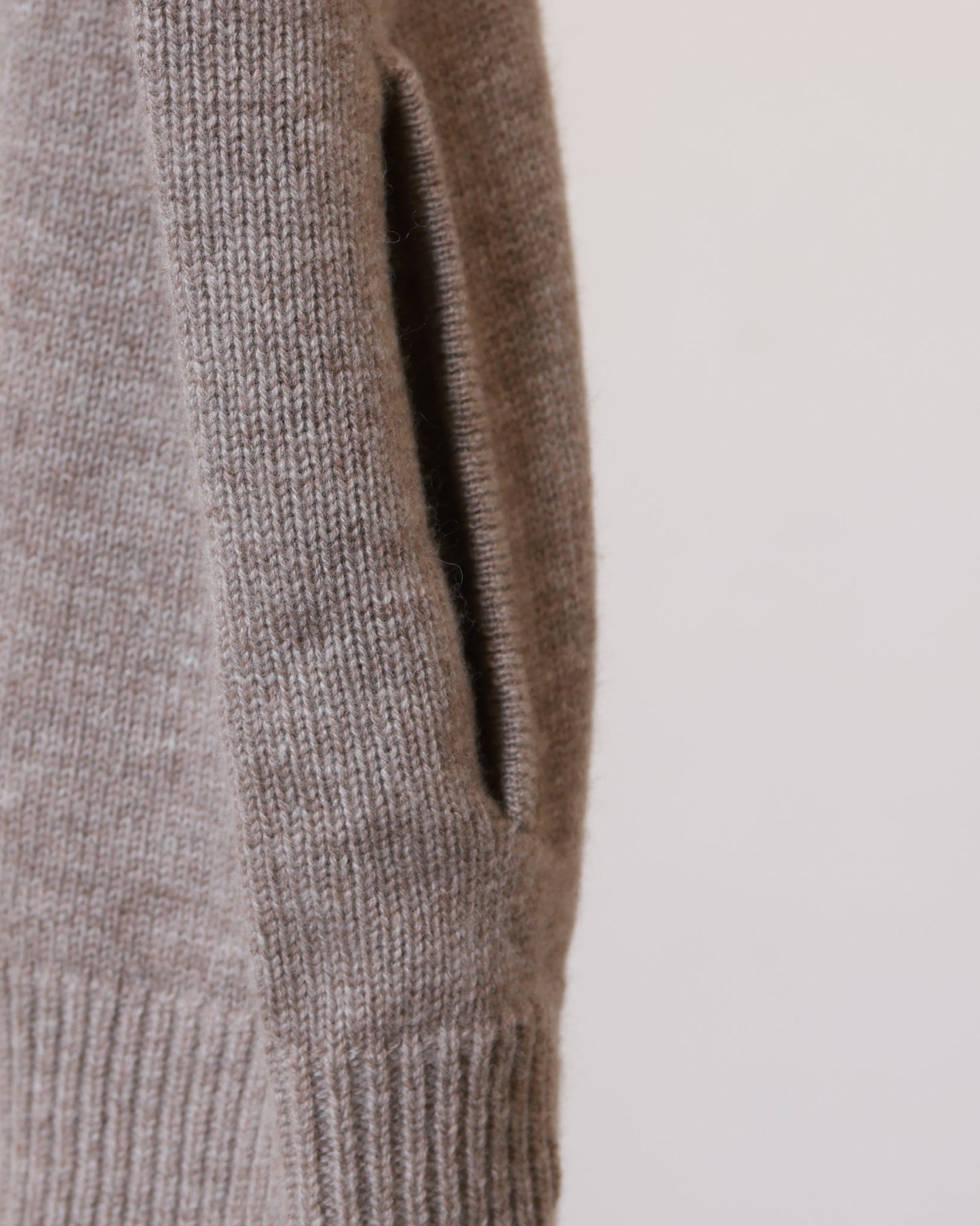 立領拉鍊開襟羊毛背心