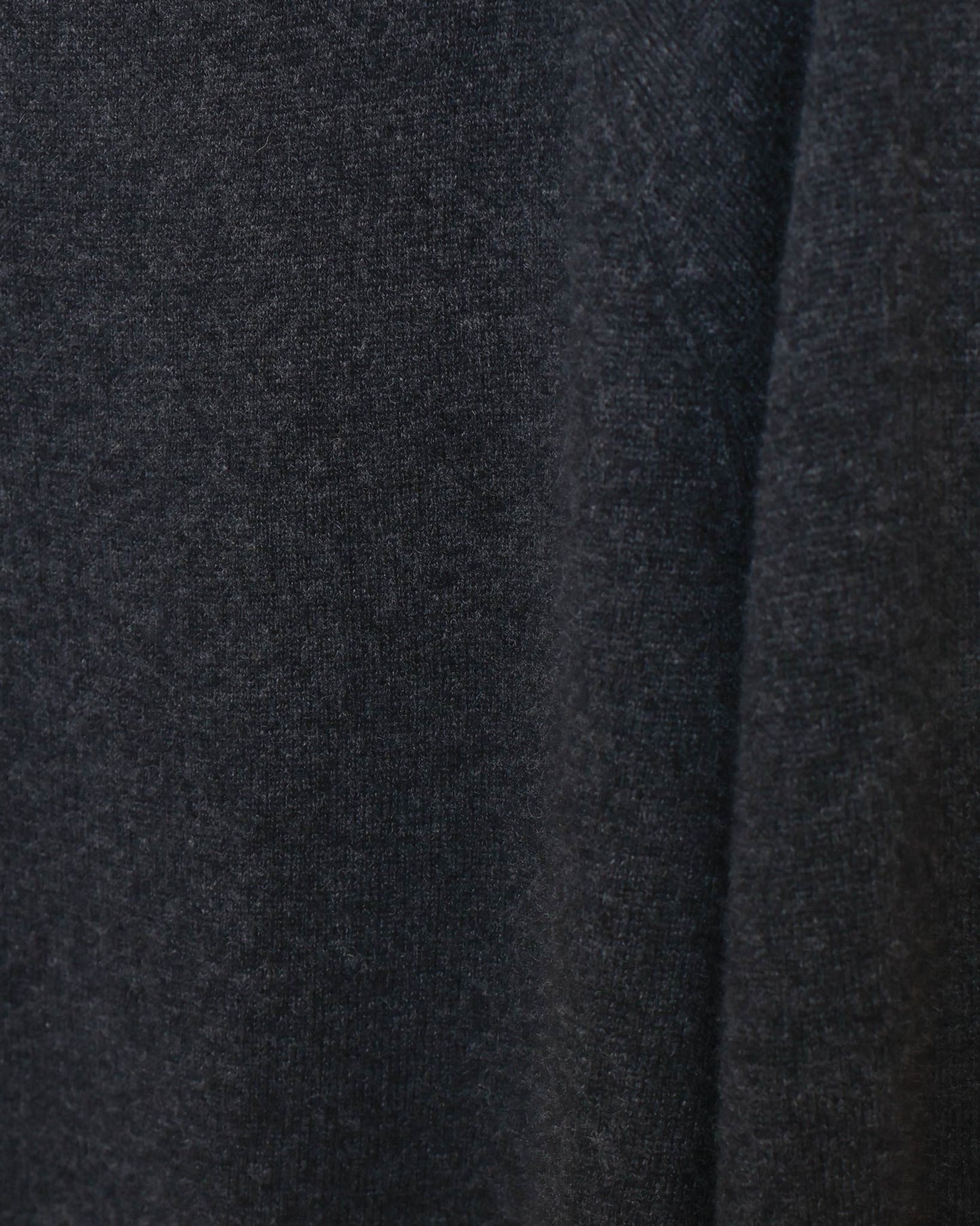 寬羅紋下擺羊毛針織上衣