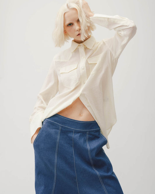 Lightweight double-pocket shirt