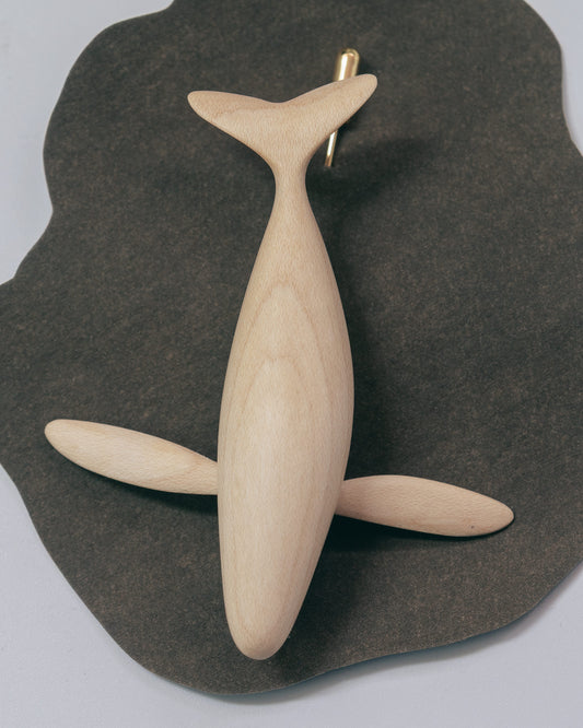 MoziDozen Whale Pin Collaboration 