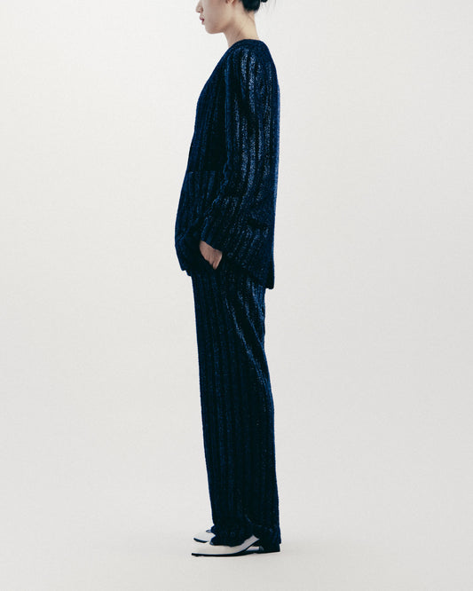 Rice Double Pleated Wide Pants
