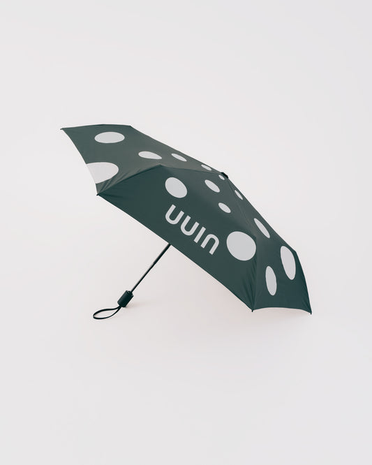 UUIN Raindrop Carbon Fiber Lightweight Automatic Umbrella (Gray-Green) 