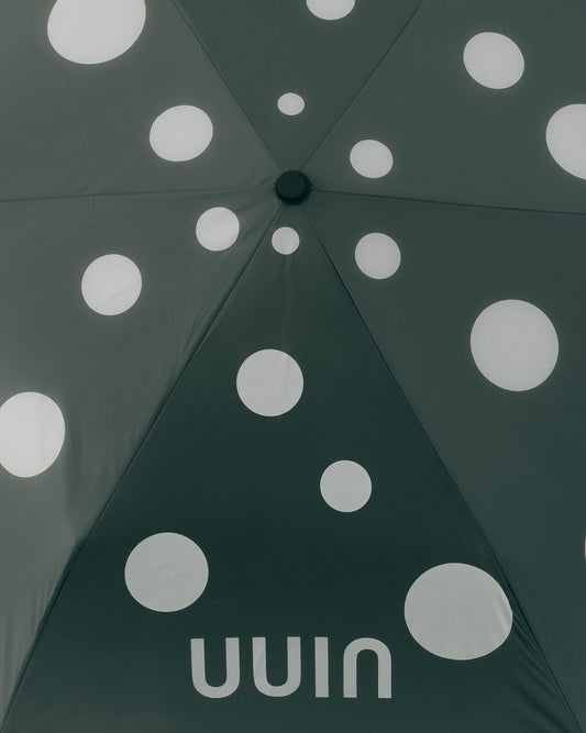 UUIN Raindrop Carbon Fiber Lightweight Automatic Umbrella (Gray-Green) 